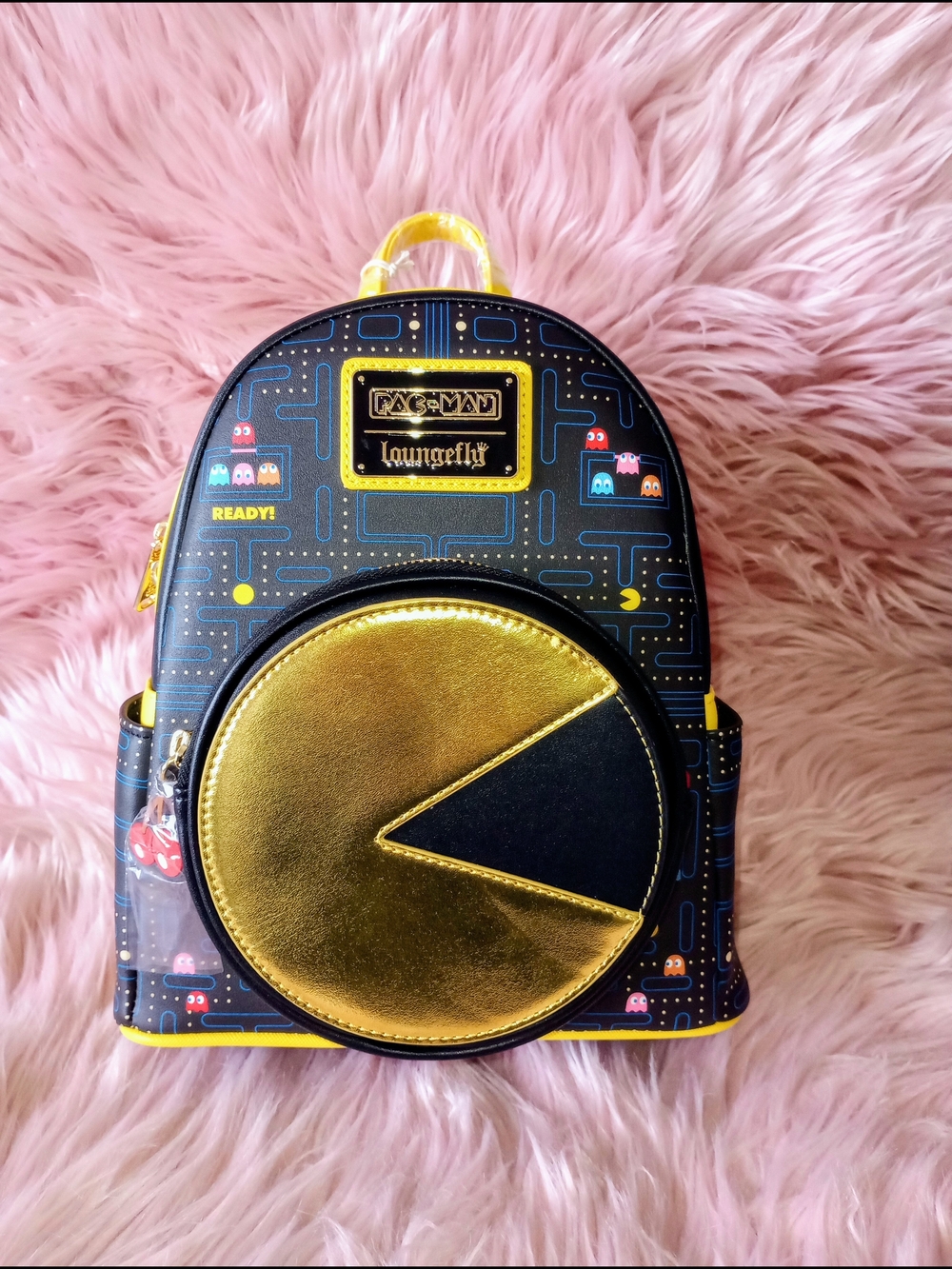 Loungefly PacMan GITD Mini Backpack - Picture 13 of 13
